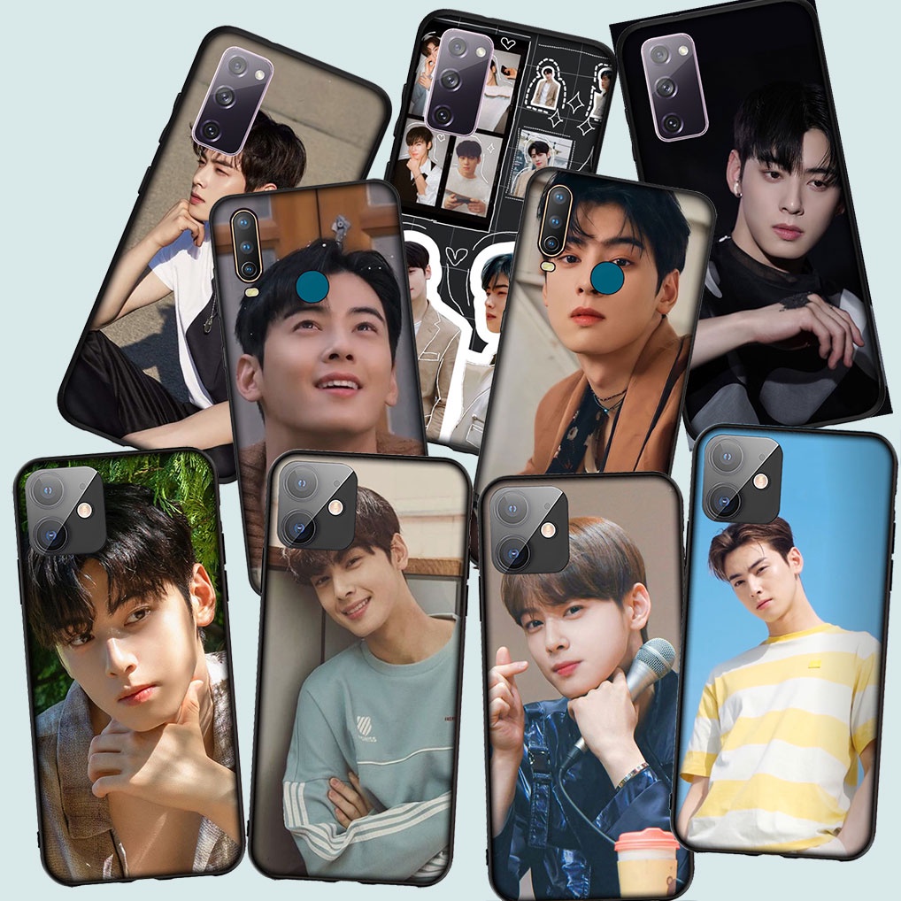 Soft Casing OPPO A77 F3 A92 A72 A52 A59 F1s A37 Neo 9 A83 A1 Phone Cover Case MC26 Cha EunWoo Lee mi