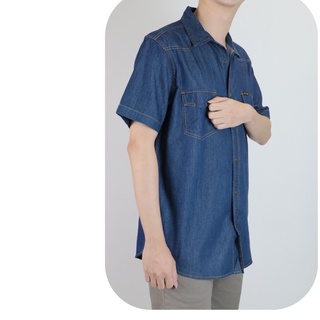 MENS SHIRT BOVYJEANS - BAS11222 เสื้อเชิ้ตยีนส์แขนสั้น