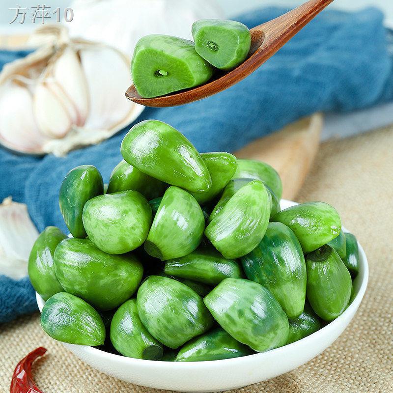 กระเทียม Laba Garlic Green Garlic ชานตง กระเทียมหวานและเปรี้ยว New