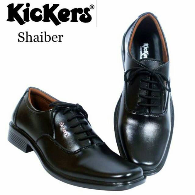 Kickers รองเท้าทํางานผู้ชายแบบผูกเชือก