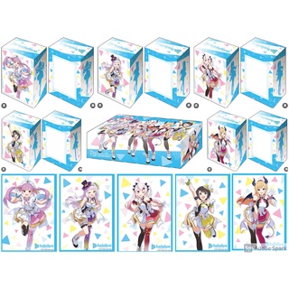 Bushiroad Sleeve &amp; Deck Holder &amp; Storage Hololive Production 1st fes. Gen 2 : Aqua, Shion, Ayame, Subaro, Choco