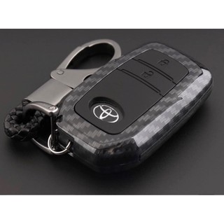 TOYOTA  Revo /Fortuner /Innova/Smart key (2 ปุ่ม) เคสรีโมทเคฟล่ารีโมท