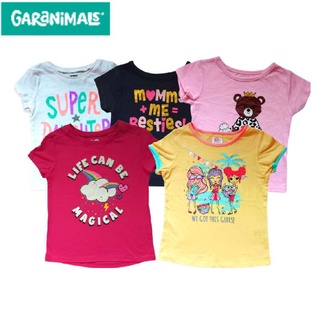 เสื้อยืดเด็กผู้หญิง แบรนด์Garanimals  ผ้านิ่มใส่สบาย