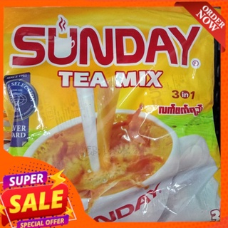 sunday teamex เครื่องดื่มชา 3 in 1 (30ซอง)