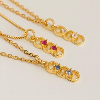 RINDA.STUDIO - RD bauble shine necklace 🎄 (สร้อยคอ)