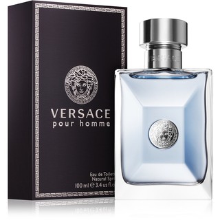 น้ำหอมผู้ชาย Versace Pour Homme EDT 100 ml.พร้อมกล่อง