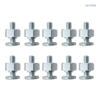 LILY* 10 Set Hand Tool Mounting Kits Stand Off Screw For -ASUS ITX Motherboard M.2 low short screw For B460-1