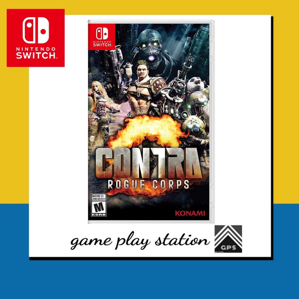 nintendo switch contra rogue corps ( english )