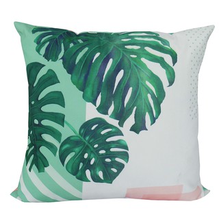 หมอน หมอนอิง MONSTERA 18X18 เขียว HOME LIVING STYLE 1108576 CUSHION HOME LIVING STYLE MONSTERA 18X18 GREEN