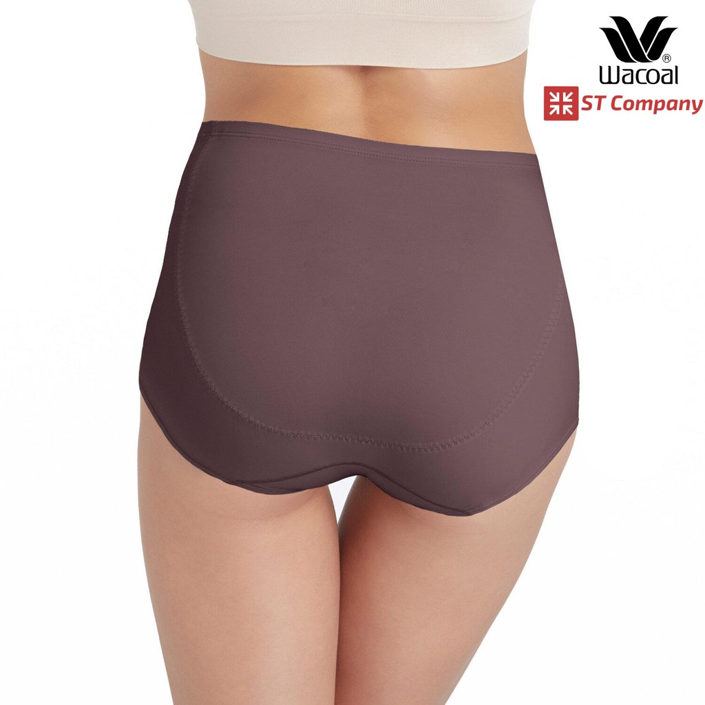 กางเกงใน Wacoal U-Fit Extra Panty ทรง Short (เต็มตัว) สีน้ำตาล 1 ชิ้น  รุ่น WU4838 กางเกงในผู้หญิง วาโก้ กระชับก้น ก้น