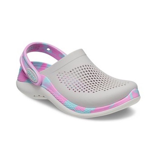 Crocs รองเท้าแตะ รองเท้าแบบสวม สำหรับเด็ก Literide 360 Marbled Clog 207668-1DU (2190)