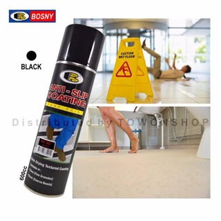 BOSNY สเปรย์กันลื่น ป้องกันพื้นลื่น พื้นห้องน้ำ บันได ANTI-SLIP COATING SPRAY PAINT 600ml