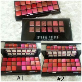  :

พาเลทลิปสติก Sivanna 24 สี 