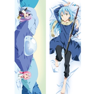 ปลอกหมอน ลายการ์ตูนอนิเมะ Rimuru Tempest Dakimakura Tensei shitara Slime Datta Ken ขนาด 60x180 ซม.