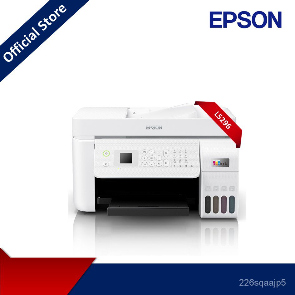 Epson Ecotank L5296 A4 Wi Fi All In One Ink Tank Printer With Adf Shopee Thailand 4695
