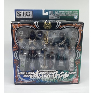 S.I.C Super Imaginative Chogokin Vol.34 Masked Rider Ibuki , Masked Rider Zanki มือ1