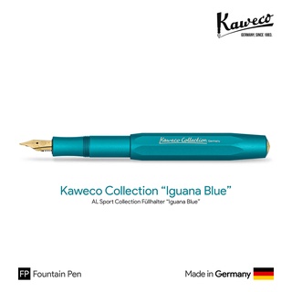 Kaweco AL Sport "Iguana Blue" Fountain Pen - ปากกาหมึกซึมคาเวโก้ เอแอลสปอร์ต อิกัวน่าบลู