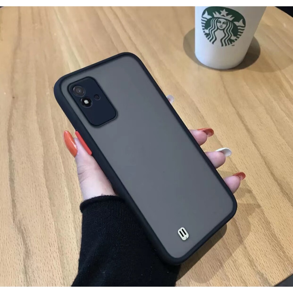 ส่งจากไทย เคสขอบนิ่มหลังแข็งขุ่น ใช้สำหรับ Realme Narzo 50i คลุมกล้อง กันกระแทก