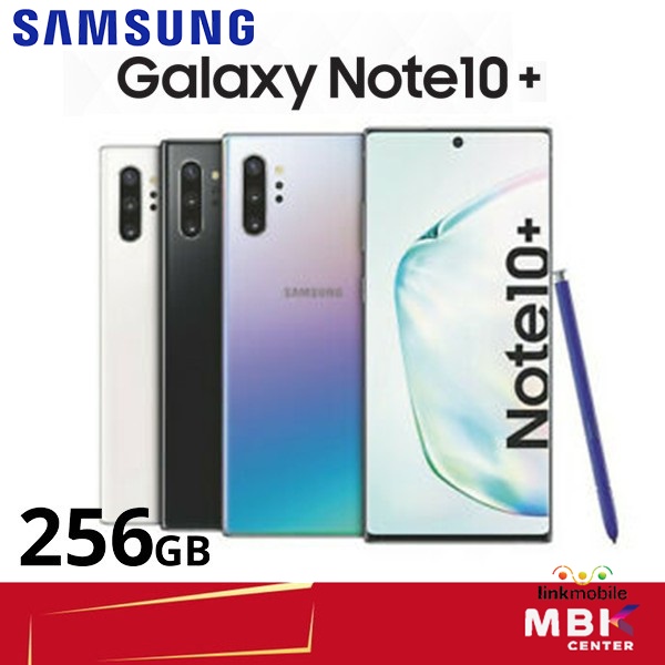 Samsung Galaxy Note 10 Plus 256GB สินค้าใหม่ โมเดลศูนย์ไทย สินค้าแท้ ประเภท Clear Stock ประกันร้าน 3 เดือน