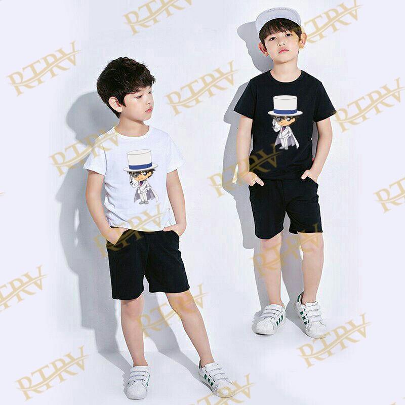 Kaito Kid Detective Conan เสื้อยืดเด็ก