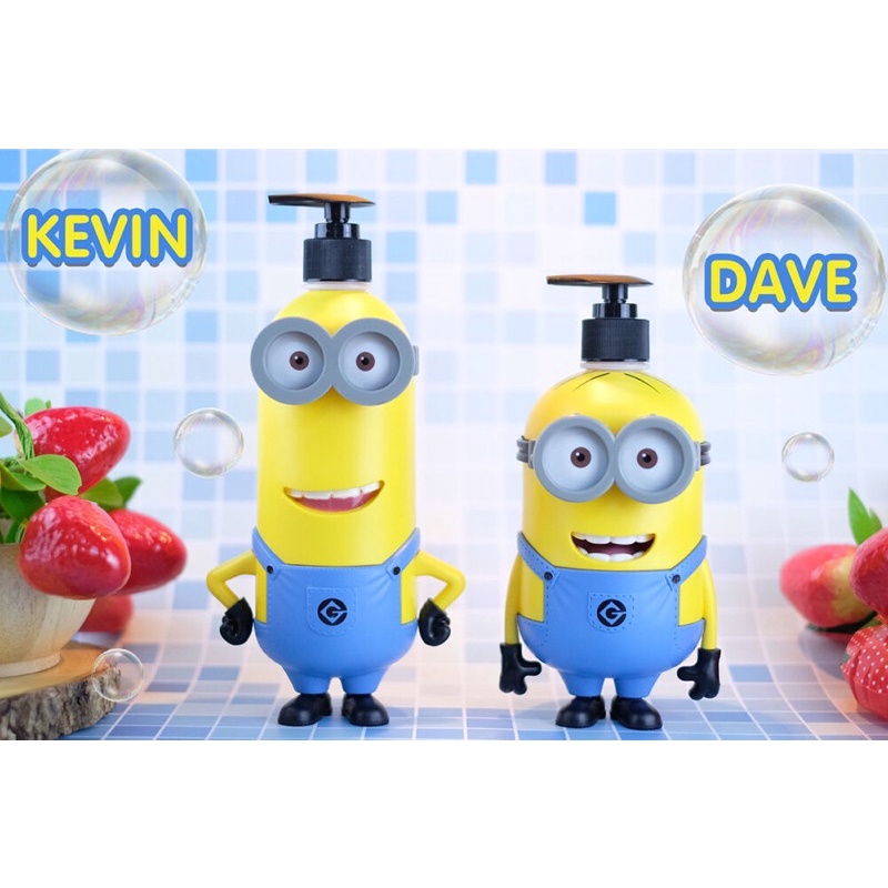 มินเนี่ยนครีมอาบน้ำ 400 มล. Madelyn Minions ขวดสบู่มินเนี่ยน