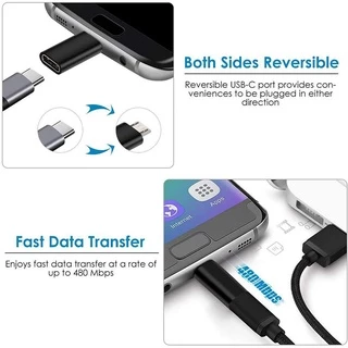 Fast Ship อะแดปเตอร์OTG Type C เป็นอะแดปเตอร์ Micro USB OTG Connector อะแดปเตอร์ชาร์จสําหรับชาร์จ/ตัวแปลงถ่ายโอนข้อมูล