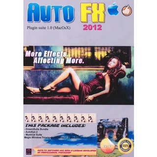 แผ่นโปรแกรมคอมพิวเตอร์  Auto FX 2012 Plugin Suite 1.0 [MacOsX] (1 DVD)