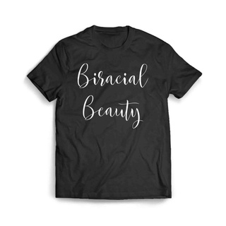 เสื้อผ้าผชเสื้อยืด พิมพ์ลาย Beauty Kin BiracialS-5XL