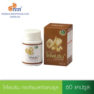 PHYTO CARE โคไฟบริน กระเทียมสกัดแคปซูล 60 แคปซูล