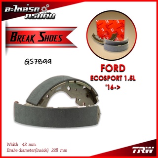 TRW ก้ามเบรคหลัง FORD ECOSPORT 1.5L 16-&gt; (GS7899)