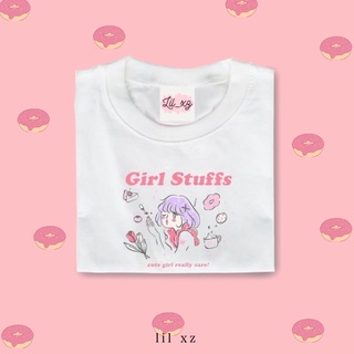 เสื้อยืดฟรีไซต์ Girl Stuffs รุ่น Classic T-shirt