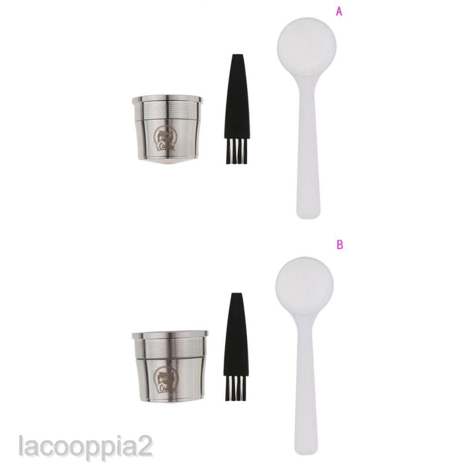 ☃ Stainless Steel Coffee Pod Holder Capsule Filter for Illy Espresso