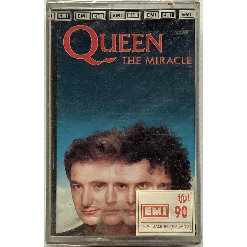 Cassette Tape เทปคาสเซ็ตเพลง Queen อัลบั้ม The Miracle ลิขสิทธิ์ ซีล