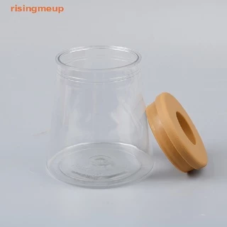 [risingmeup] กระถางดอกไม้พลาสติกใส ดูดซับน้ําอัตโนมัติ