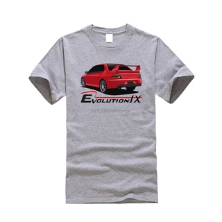 [S-5XL] เสื้อยืด พิมพ์ลาย Lancer Ralliart Evolution IX Evo 9 Rally สีขาว สีเทา แฟชั่นฤดูร้อน สไตล์คลาสสิก สําหรับผู้ชาย