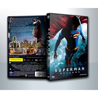 [ DVD Movie มีปก+สกรีนแผ่น-ไม่มีกล่อง ] SUPERMAN RETURNS ซุปเปอร์แมน รีเทิร์นส ( 1 DVD )