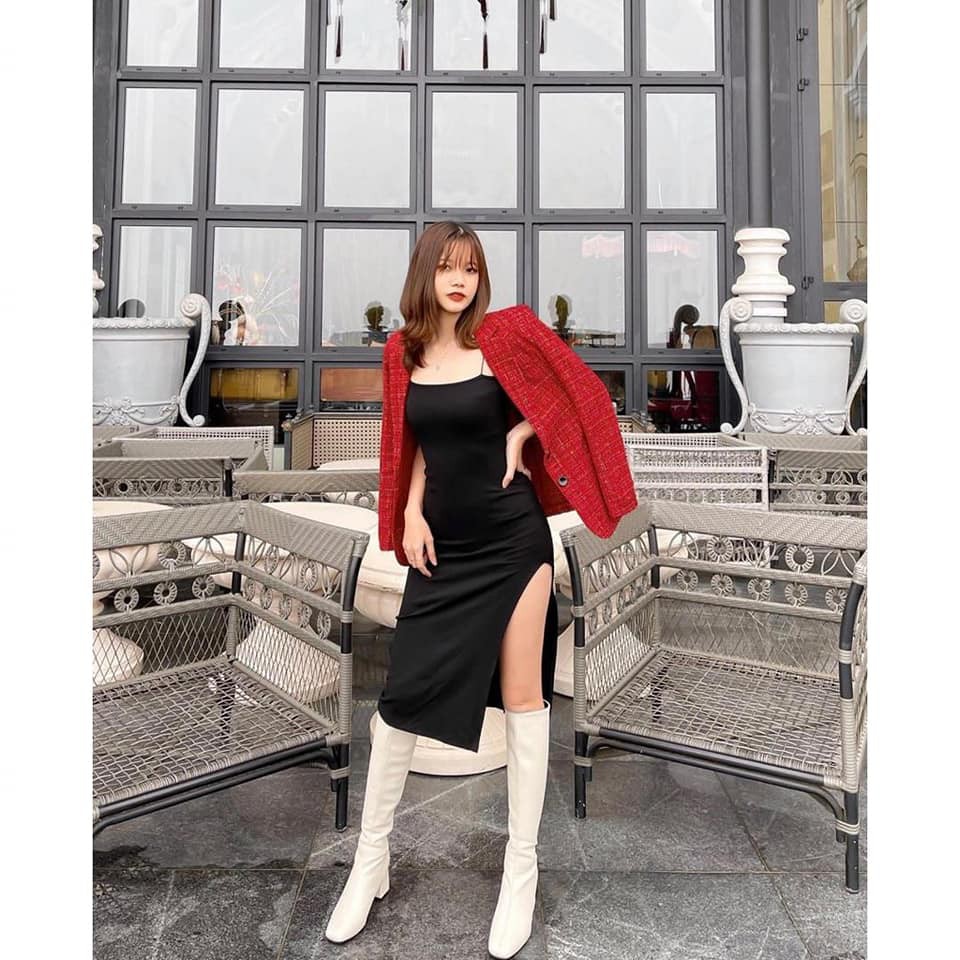 ชุด 2 สายพร้อม VEST สีแดง