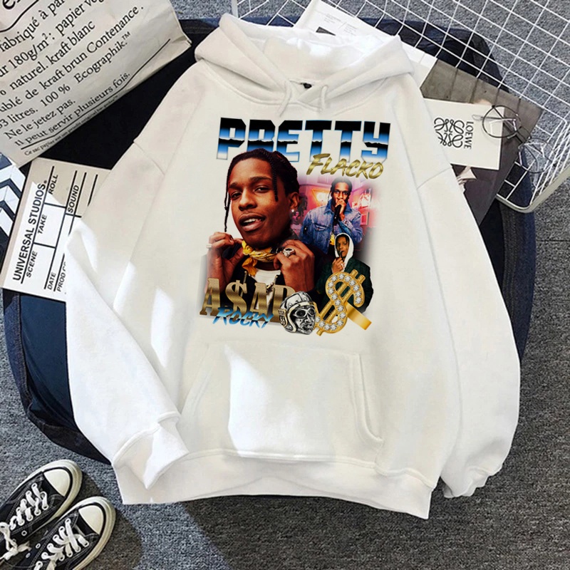Asap rocky hoodies ชาย vintage grunge ผู้ชาย hodies hoody harajuku