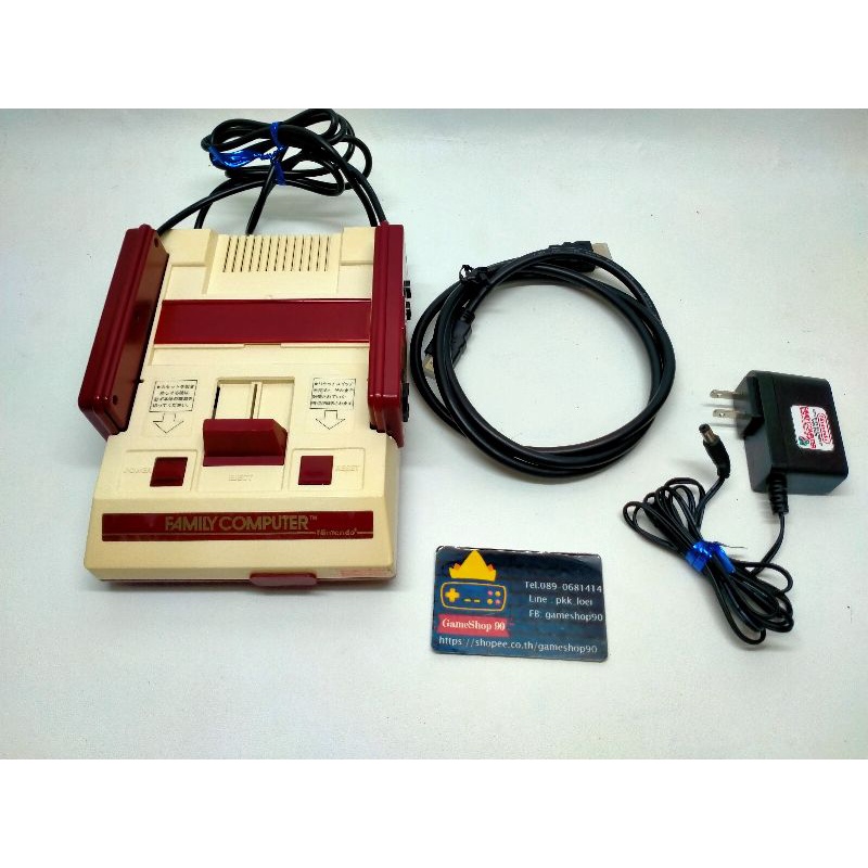 เครื่องเกม Famicom แท้ Japan แปลง HDMI ชุดไฟไทยพร้อมสายHDMI