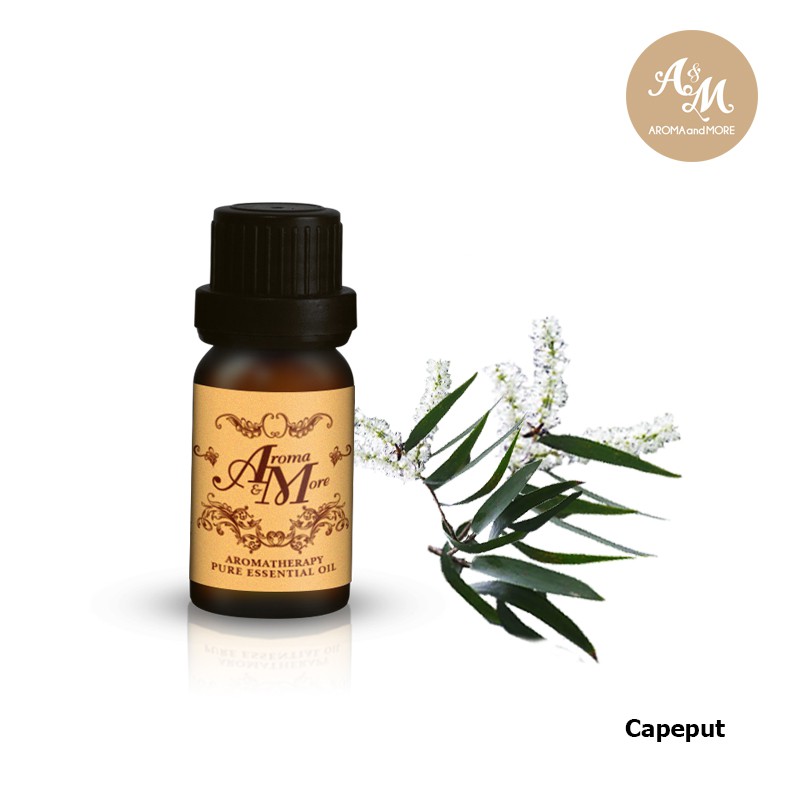 Aroma&More Cajeput (Cajuput) Essential Oil 100% น้ำมันหอมระเหยคาจิพุด100% อินโดนีเซีย Indonesia 10/30ML