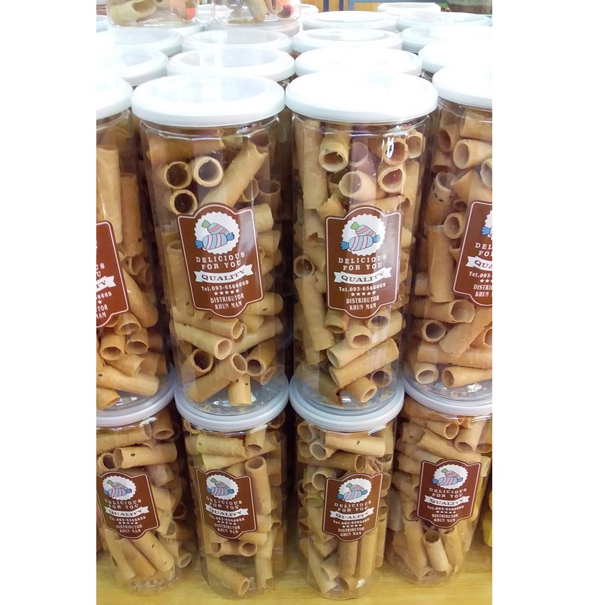 ทองม้วน ทองม้วนกะทิสด หอม หวาน มัน อร่อย