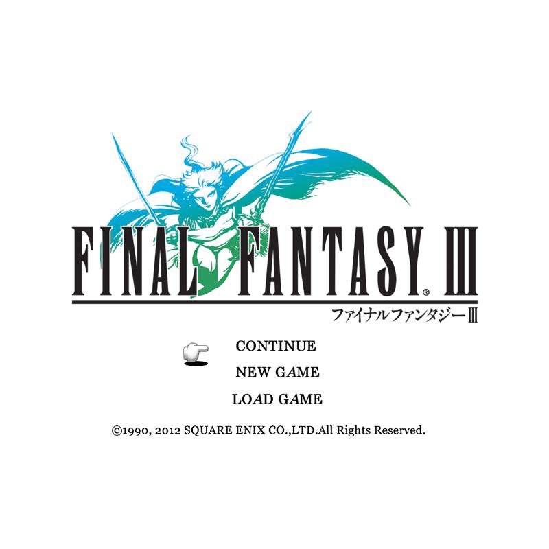 บทสรุปเกม FINAL FANTASY 3 [FC/NDS/PSP/PC/Smart Phone]