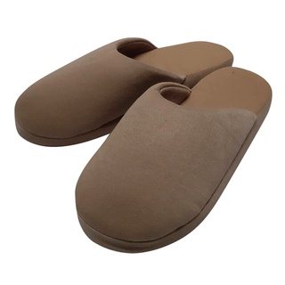 ✨นาทีทอง✨ KASSA HOME รองเท้า Slipper Plain รุ่น EMBOSS NP190303-3A (#41) ขนาด 22 x 7.12 x 27 ซม. สีน้ำตาล 🚚พิเศษ!!✅