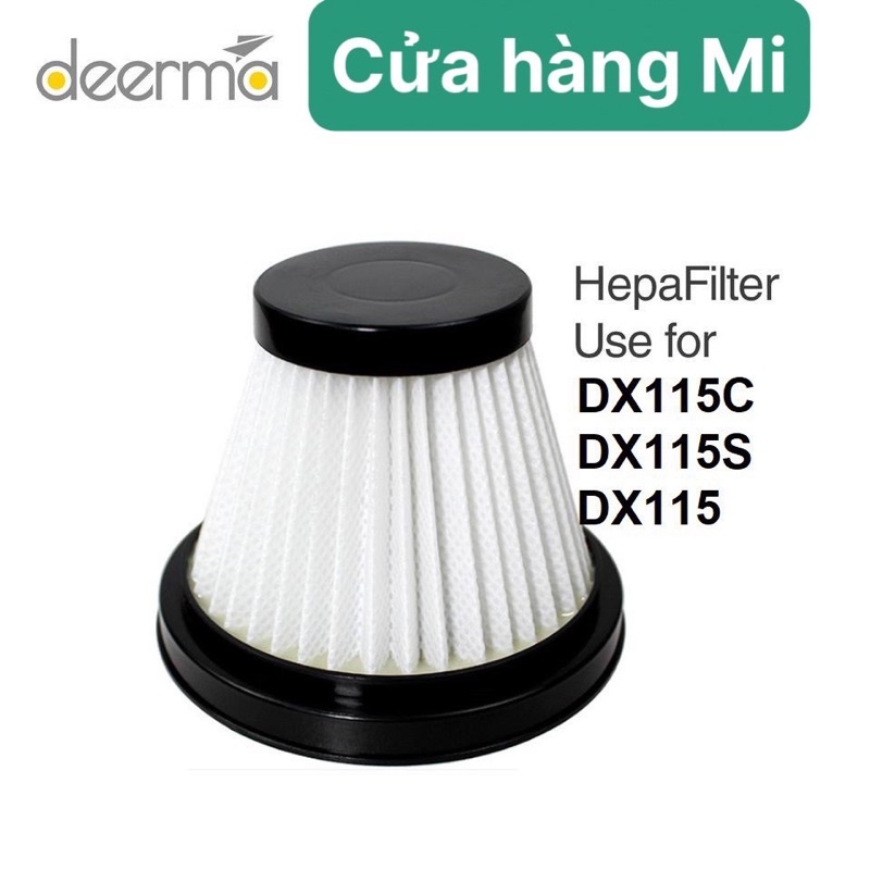 ตัวกรอง DX115C ทดแทนสําหรับเครื่องดูดฝุ่นมือถือ Xiaomi Deerma DX115C