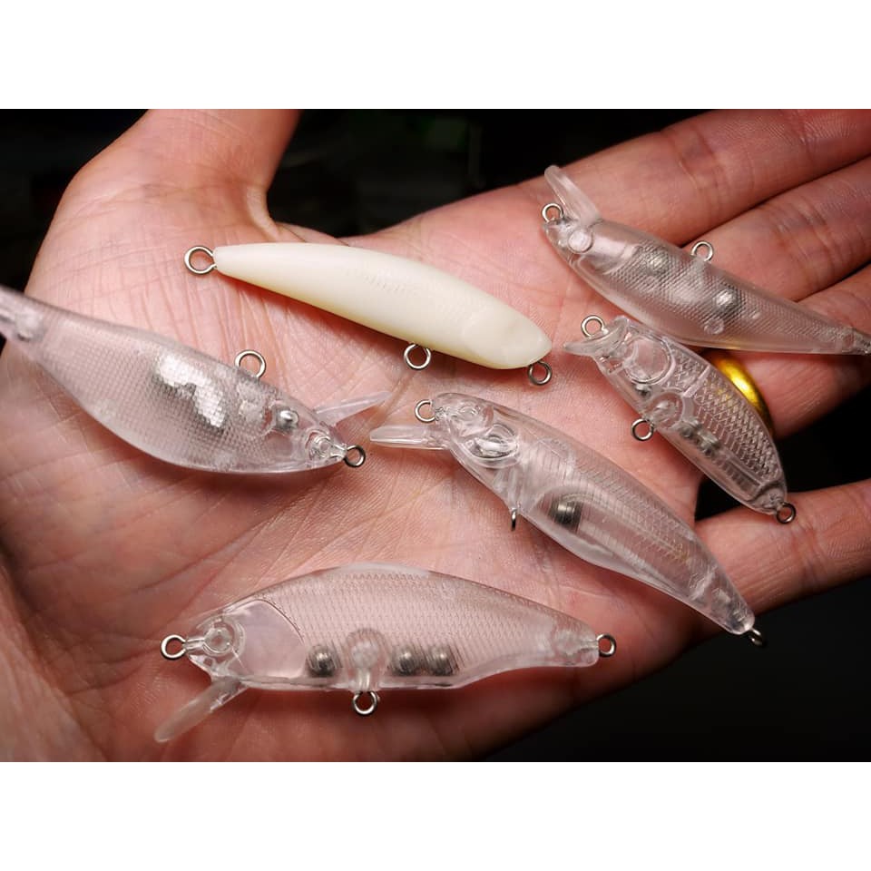 DIY. body plug , lipless น้ำไหล , งานกระสูบ กระพง หมายธรรมชาติ หรือบ่อตกเล่น Body lures DIY.