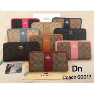 🔥Coach ซิปรอบ สีพรีเมี่ยม 8” สุดหรู