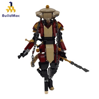 Buildmoc Ronin หุ่นยนต์ซามูไร ตัวเมีย ของเล่นสําหรับเด็ก ของขวัญ 310 ชิ้น