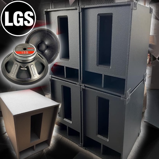 ตู้ลำโพงซับเบส LGS-ออเดอร์6 15''นิ้ว  พร้อมใช้งานดอก 800 W (ราคาดีที่สุด