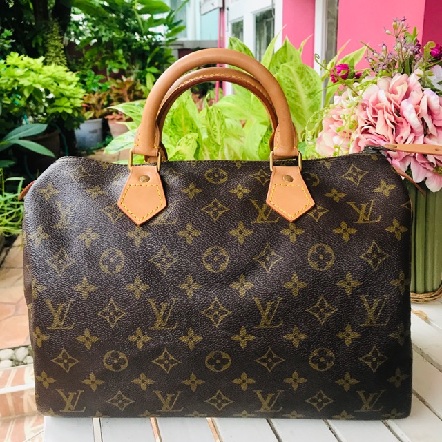 Used LV Speedy 30 Monogram Vintage แท้ (เปลี่ยนคาวไฮด์มาทั้งใบ)