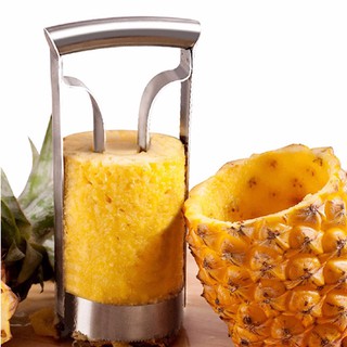 ที่ปอกสัปปะรด เครื่องมือเลาะเนื้อสัปปะรดสแตนเลส ( Stainless Steel Pineapple Peeler )